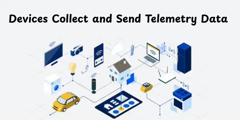 devices collect and send telemetry data