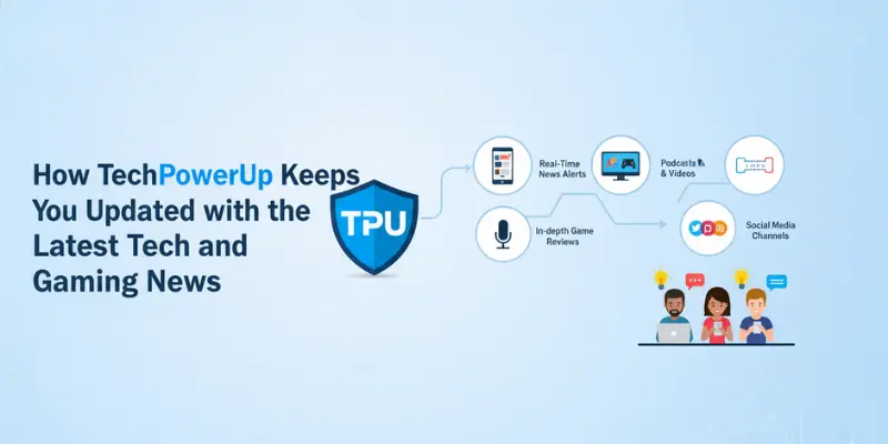 how techpowerup keeps you updated with the latest tech and gaming news