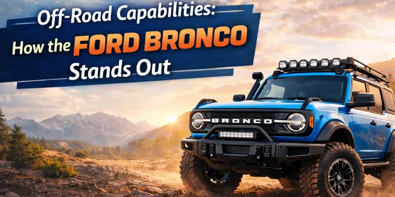 off-road capabilities how the ford bronco stands out