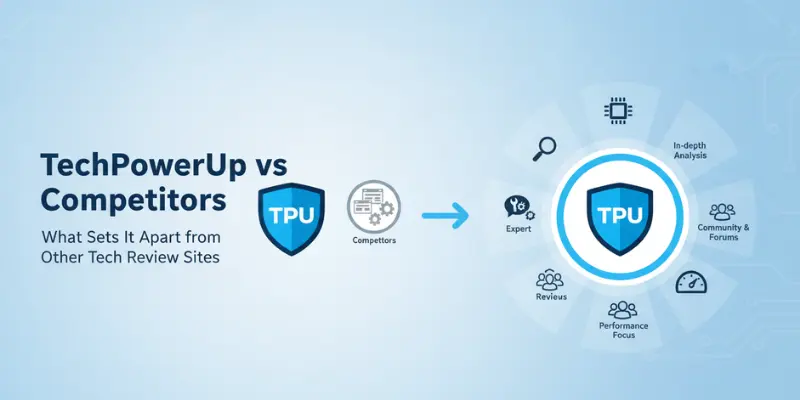 techpowerup vs competitors what sets it apart from other tech review sites