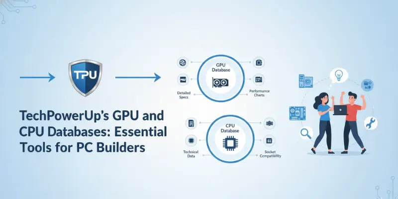 techpowerup’s gpu and cpu databases essential tools for pc builders