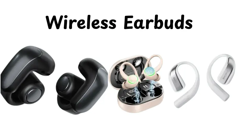 wireless earbuds